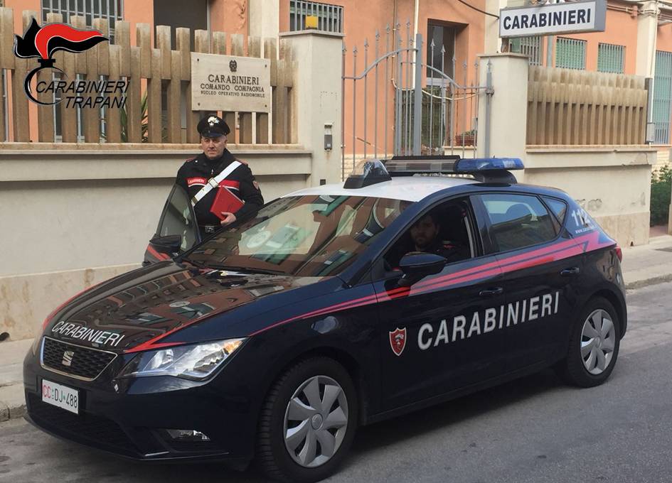 Trapani, due arresti dei carabinieri nel fine settimana