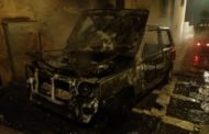 Salemi, a fuoco un’auto nella notte