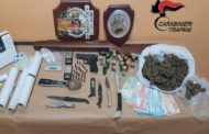 Campobello: Operazione dei carabinieri. Due arresti, denunce e rinvenute armi e droga