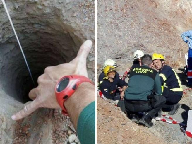 Bimbo caduto nel pozzo, si scava un tunnel per salvarlo