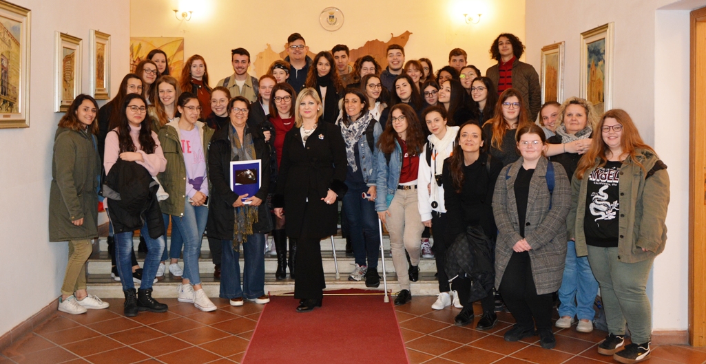 Mazara, delegazione studentesca francese in visita al Comune