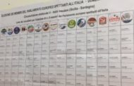Mazara. EUROPEE: VOTI DEFINITIVI DI LISTA, Sezioni scrutinate 50 su 50