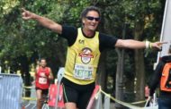 L’atleta Pino Pomilia all’ultramaratona di Roma per dire “NO AL DOPING”