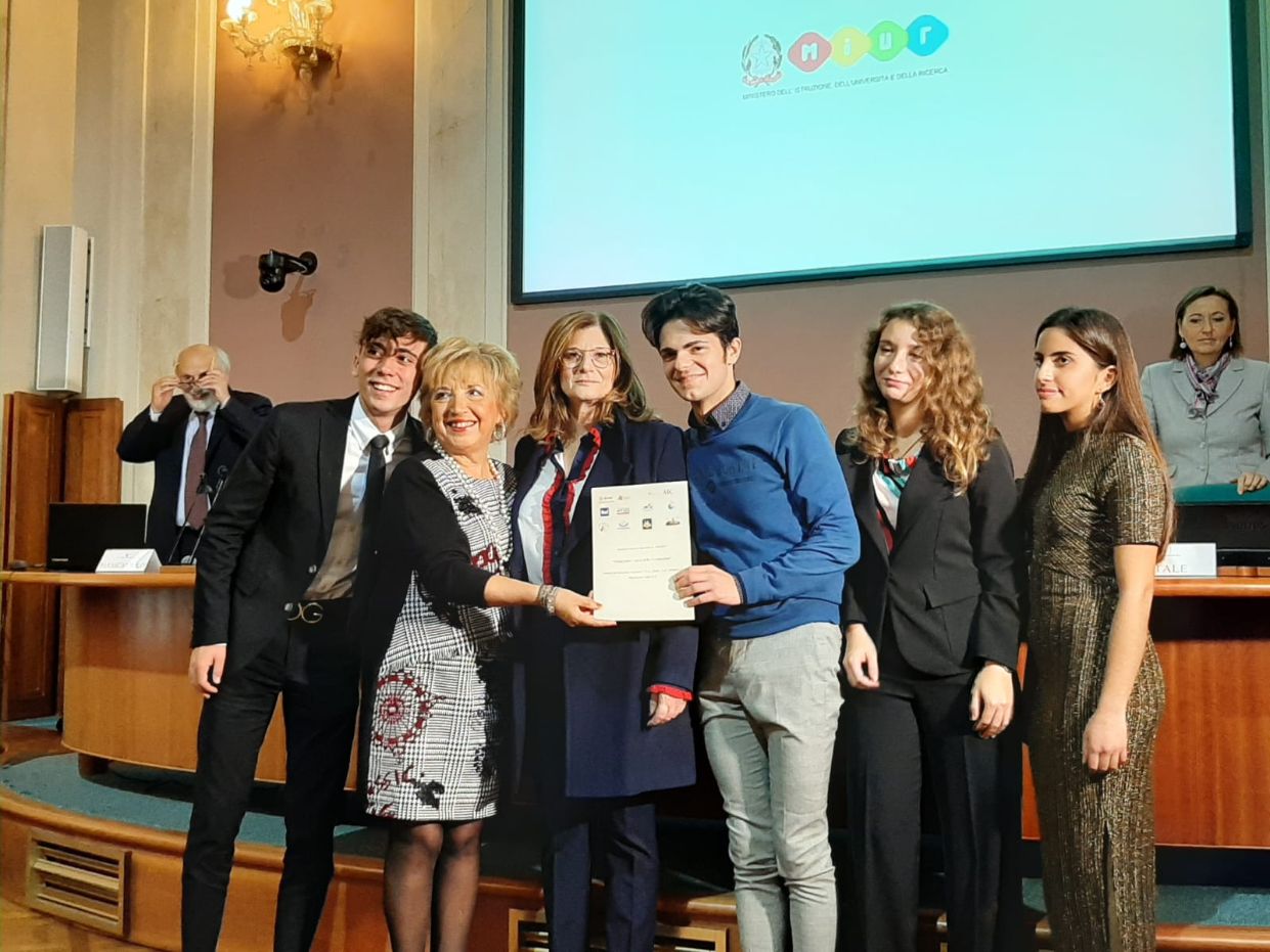 Il Liceo Adria Ballatore di Mazara, premiato al Miur per il secondo anno consecutivo