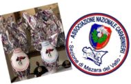 Mazara. L’Associazione Nazionale Carabinieri dona uova di pasqua ai bambini comunità casa Orchidea