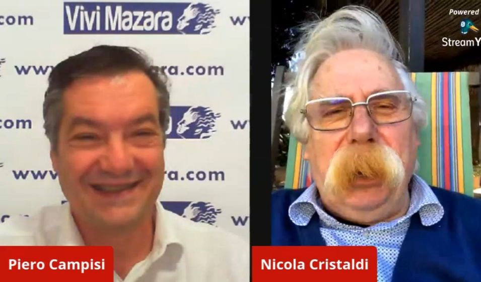 Mazara. Incontro in video conferenza con Nicola Cristaldi
