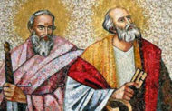 Oggi 29 Giugno Santi Pietro e Paolo apostoli