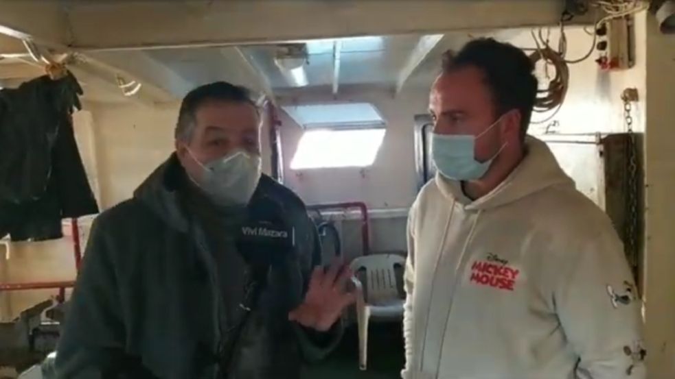 Mazara. (Video) Parla l'armatore dell'Antartide, Leonardo Gancitano. Sanificazione del peschereccio offerta dalla Iacono Servizi