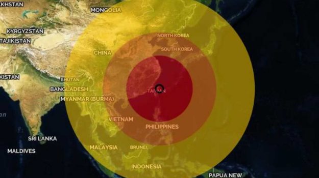 Taiwan, forte scossa di terremoto di 6,5: paura anche nella capitale Taipei