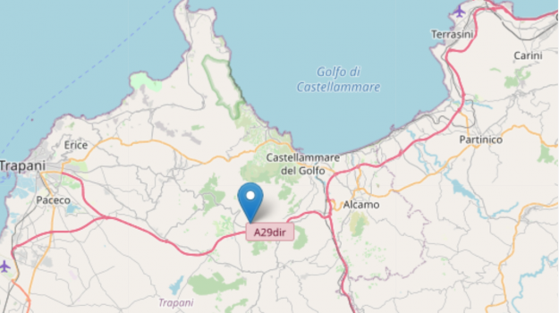 Terremoto, scossa in piena notte tra Calatafimi Segesta e Castellammare