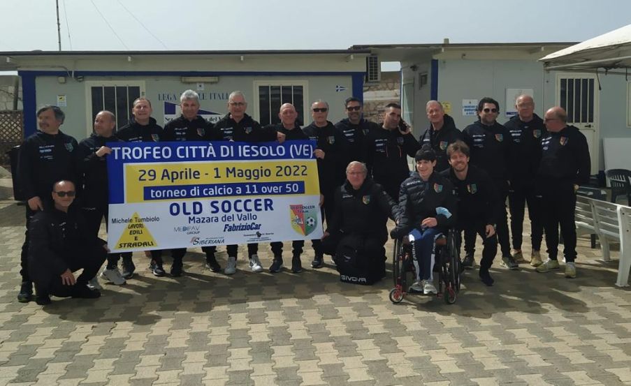 Mazara. La “Old Soccer Team”  al Torneo Calcistico “Trofeo Città di Jesolo”