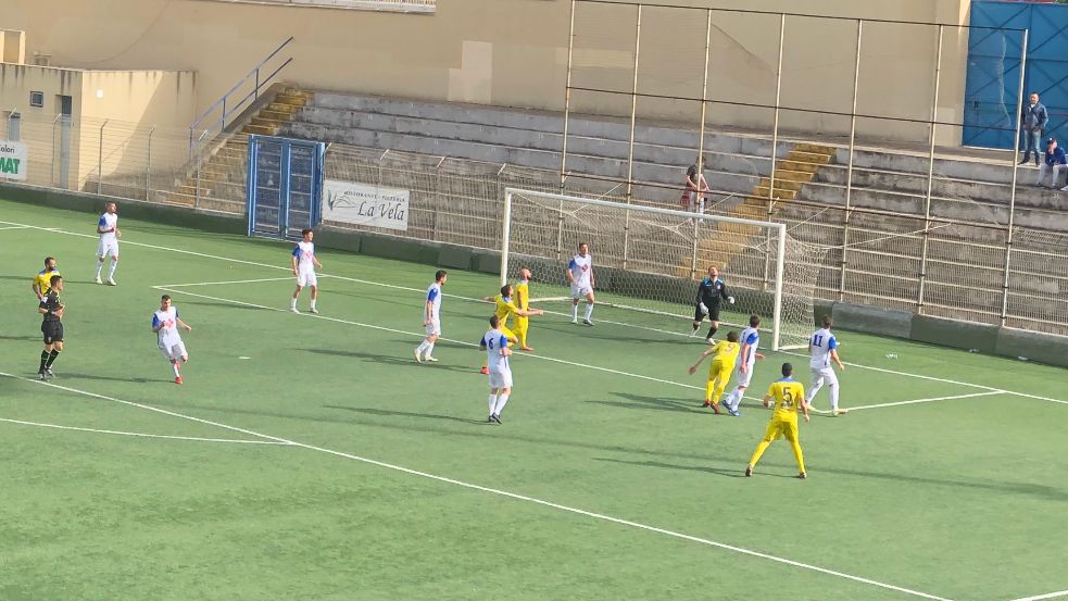 Mazara-Castellammare 1-2 Canarini sconfitti nell'ultima gara casalinga della stagione