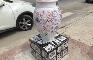 Mazara. Risanamento delle ceramiche vandalizzate in centro storico