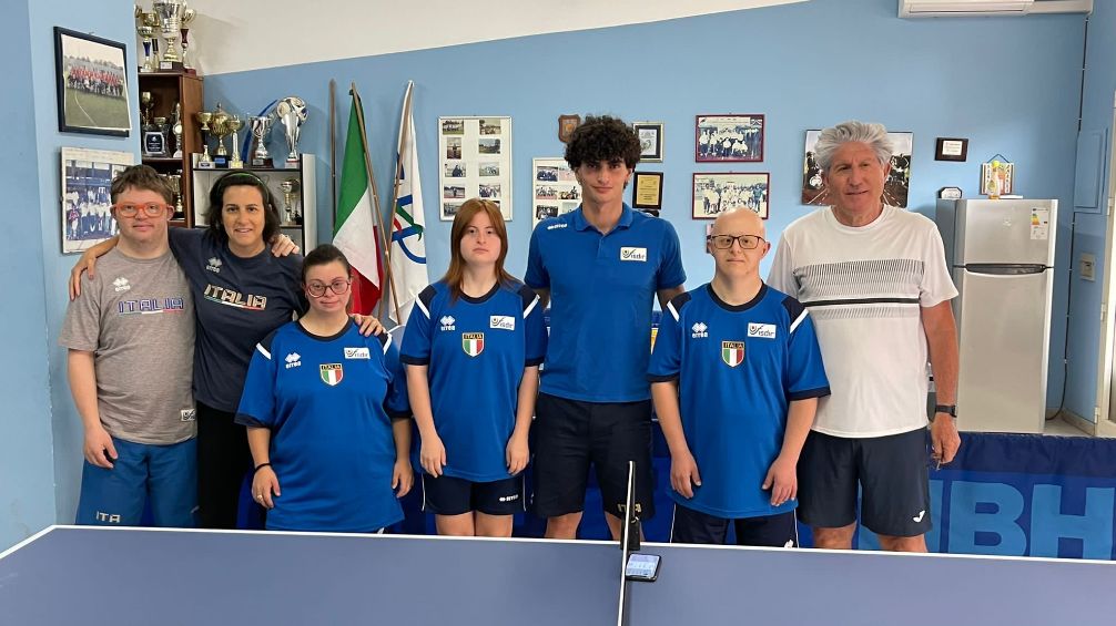 Mazara. Concluso il raduno della nazionale Italiana FISDIR di tennis tavolo categoria C21