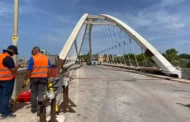 Libero consorzio di Trapani: Aggiornamento sui lavori di ripristino del Ponte sul fiume Arena di Mazara. Slittamento fine dei lavori