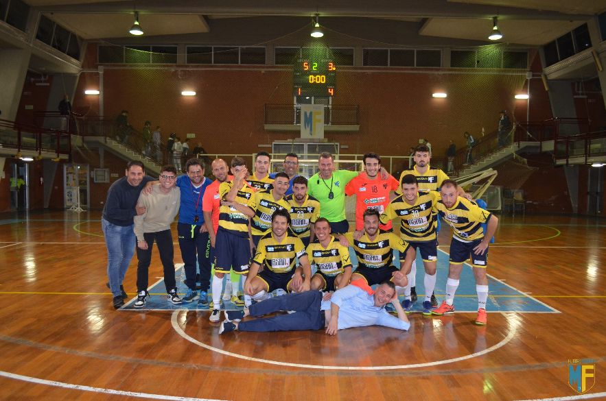 Futsal Mazara, ARRIVA LA SETTIMA MERAVIGLIA GIALLOBLU! PALERMO C5 BATTUTO 5-3