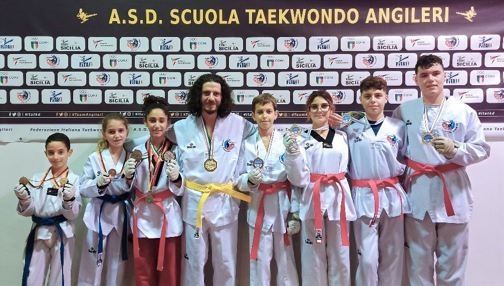 Ancora medaglie per Mazara con la Scuola Taekwondo Angileri