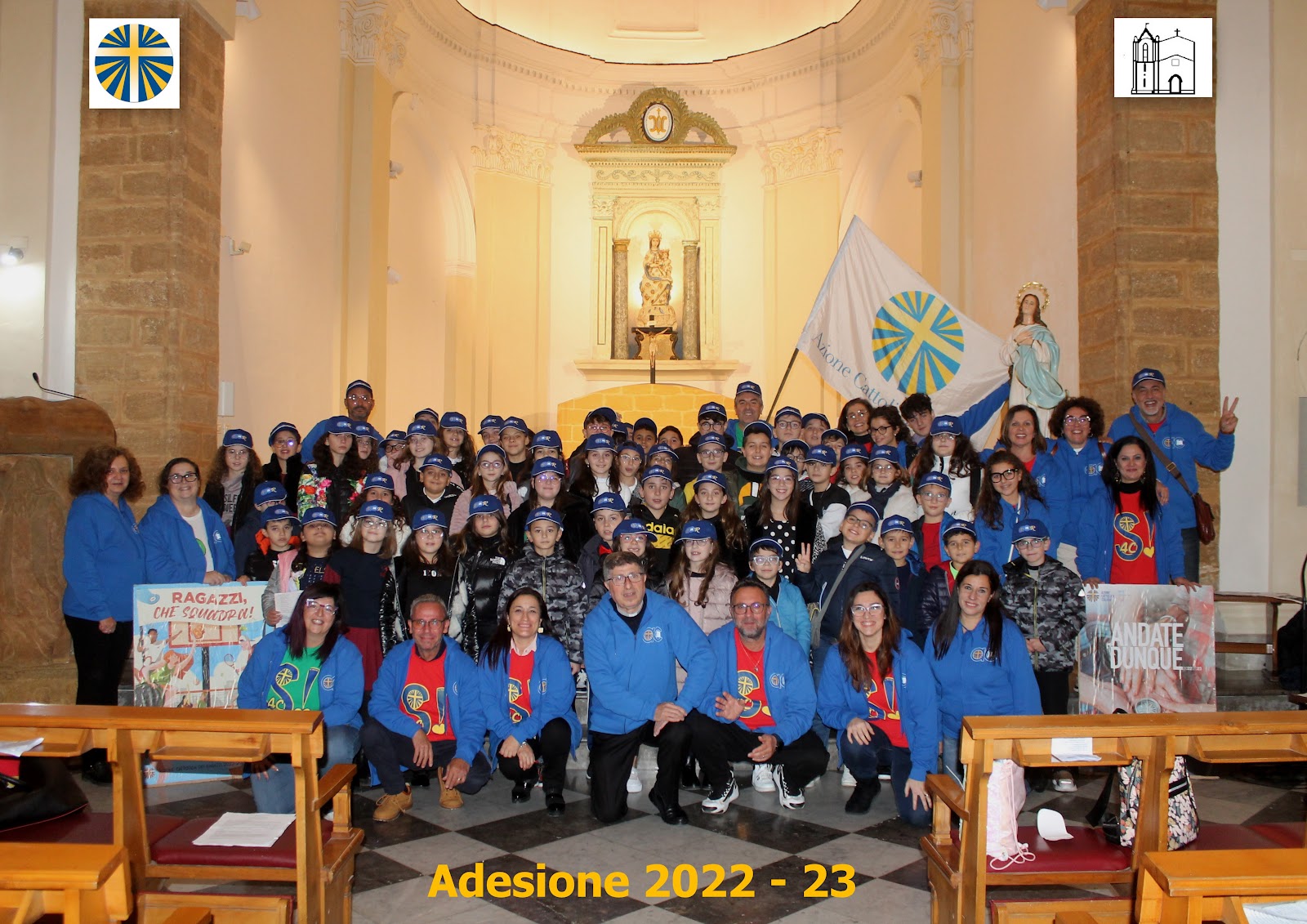 Mazara. Parrocchia Sacro Cuore in Santa Maria di Gesù: Azione Cattolica, Festa dell'Adesione anno associativo 2022-23
