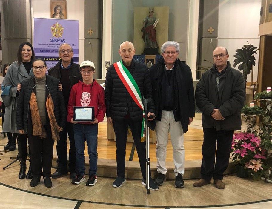 L’ANSMeS consegna il premio “Scuola e Sport” a Francesco Spina, giovane promessa dello sport paralimpico