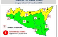 Allerta gialla in Sicilia ma il maltempo non durerà: il sole tornerà nel fine settimana