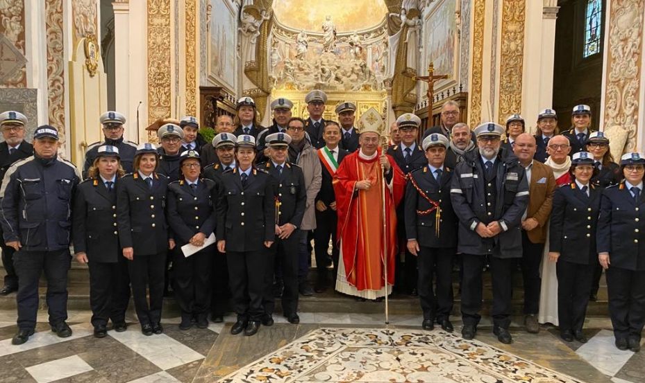 Mazara. Celebrata in Cattedrale la ricorrenza di San Sebastiano martire, Patrono della Polizia locale