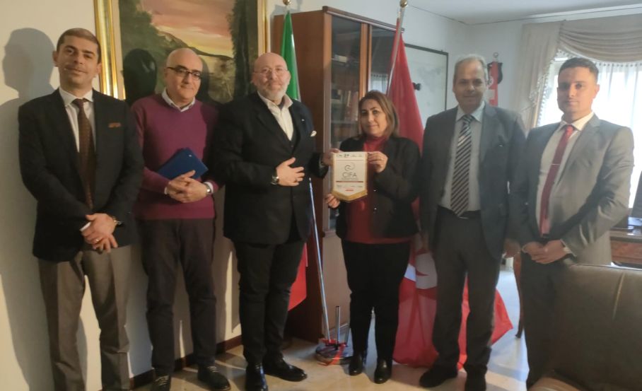 Mazara. “Una nuova rotta del lavoro”. Delegazione CIFA incontra Autorità Tunisine
