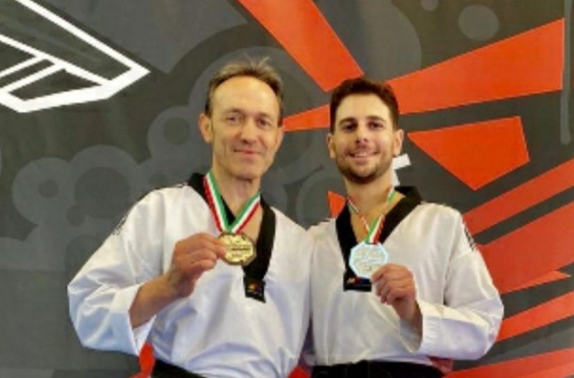 Campionati Italiani Master Taekwondo: Medaglia di Argento per i maestri Vito Marino e Vincenzo Giametta della A.S.D. TAEKWONDO 2000 di Mazara