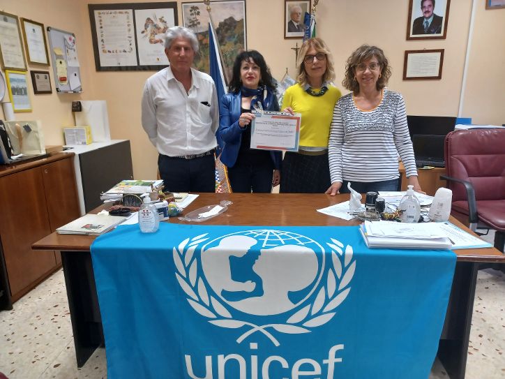 Mazara. Riconoscimento per il progetto SCUOLA AMICA UNICEF