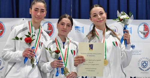 Campionati Italiani di serie, la Sciabola Femminile Mazarese è Campione d’ Italia e torna in ‘’Serie A’’