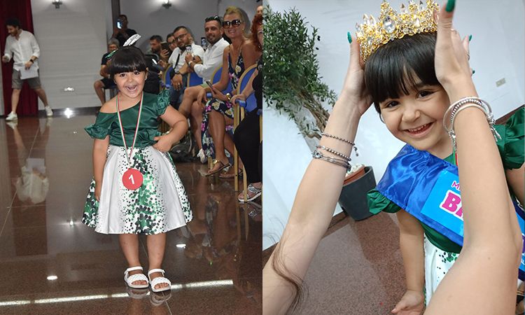 La Mazarese Ginevra Salvo alla finale nazionale del concorso Miss Baby World