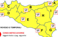 Continua il maltempo in Sicilia, anche giovedì allerta gialla in tutta la regione