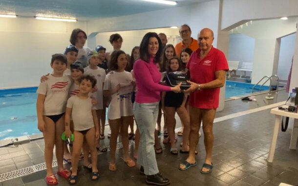 Mazara. La Societa onlus “Il Sorriso” dona defibrillatore automatico per la struttura natatoria gestita dall’ASD Swim Club
