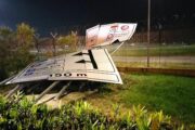 Forte vento a Trapani: diversi danni all'aeroporto Birgi