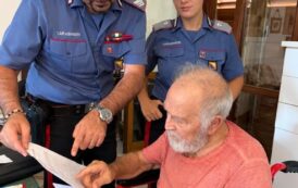 Mazara. CARABINIERI A DOMICILIO PER RACCOGLIERE LA DENUNCIA DI UN CITTADINO IMPOSSIBILITATO A MUOVERSI
