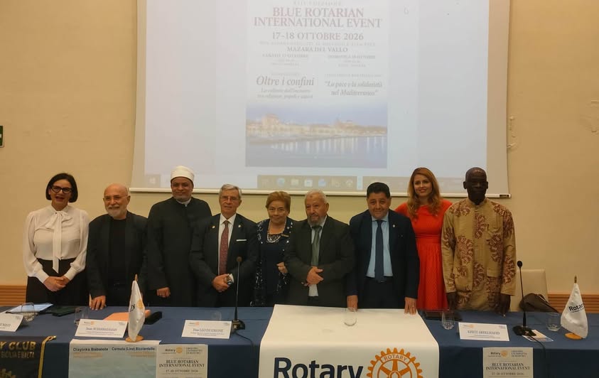 Mazara, conclusa la XIII edizione del ”Blue Rotarian International Event- Rotta verso la Pace
