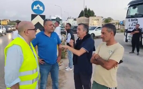 Mazara. E' in corso lo sciopero degli autotrasportatori